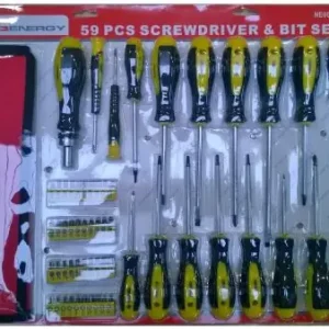 ZESTAW ŚRUBOKRĘTÓW 59 ELEMENTÓW Bezpieczna płatność