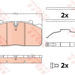 KLOCKI HAMULCOWE Wysoka jakość