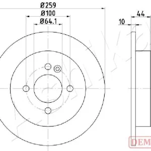 Premium TARCZA HAMULCOWA