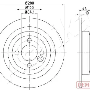 Szybka dostawa TARCZA HAMULCOWA
