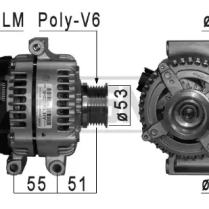 ALTERNATOR Autentyczny